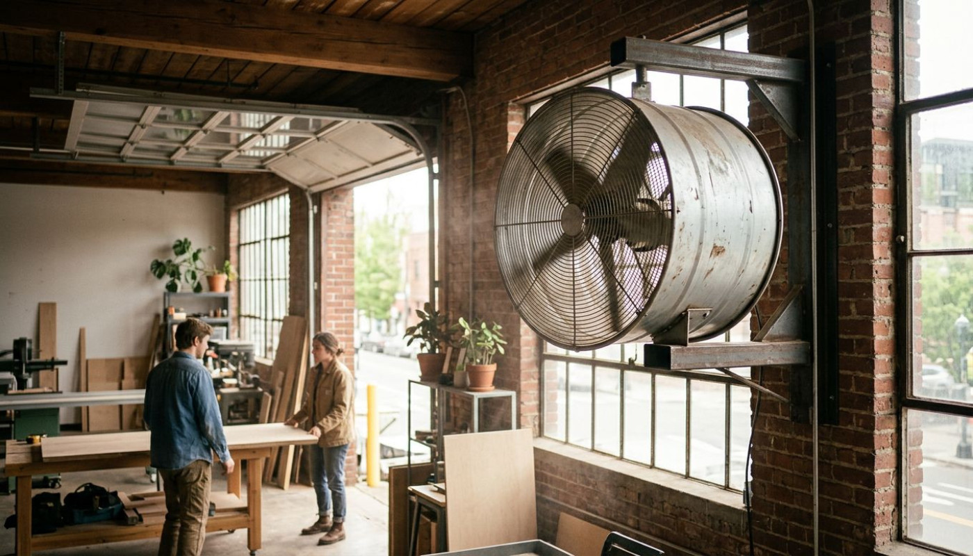 Ventilateurs industriels : leviers inattendus contre la pollution intérieure